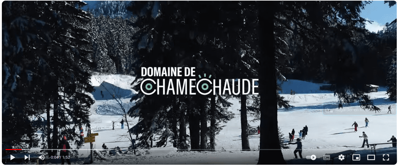 YouTube – Domaine de Chamechaude